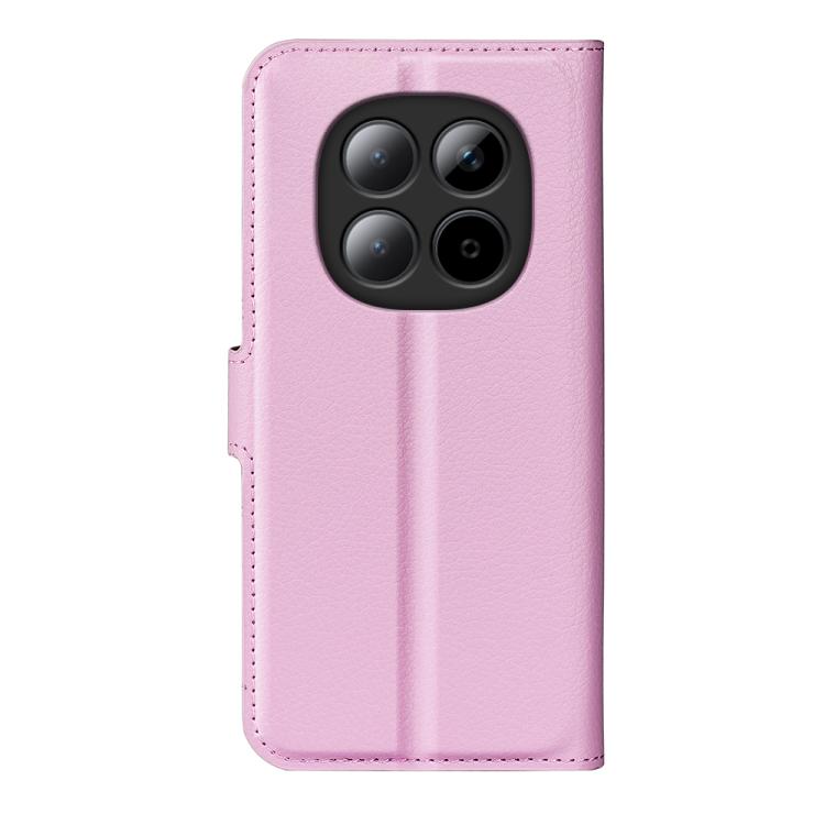 For Redmi Note 15 Pro+ Global 163.3mm Litchi Texture Horizontal Flip Leather Phone Case with Holder