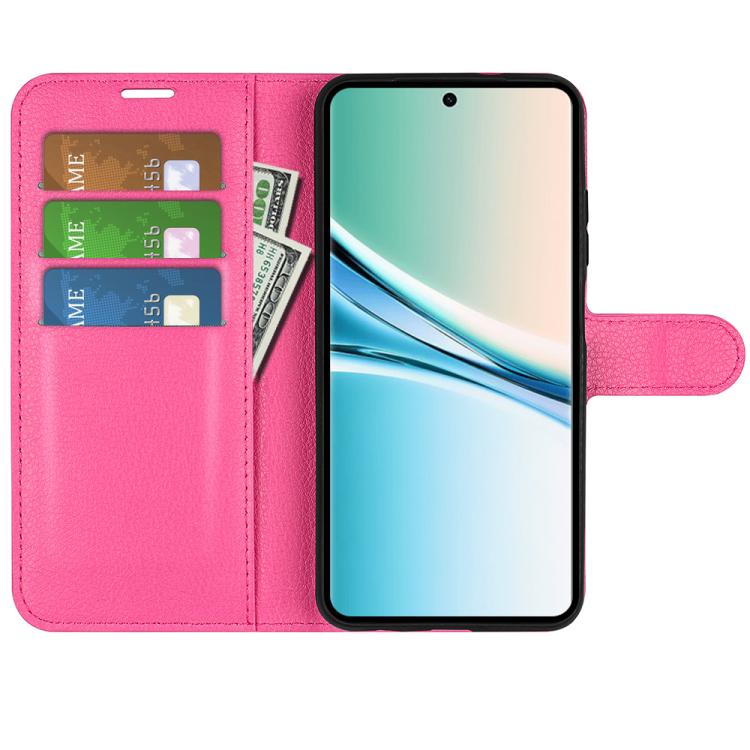 For Redmi Note 15 4G / 5G Global 164mm Litchi Texture Horizontal Flip Leather Phone Case with Holder