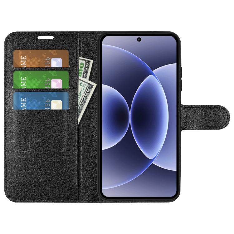 For Xiaomi 17 Litchi Texture Horizontal Flip Leather Phone Case with Holder
