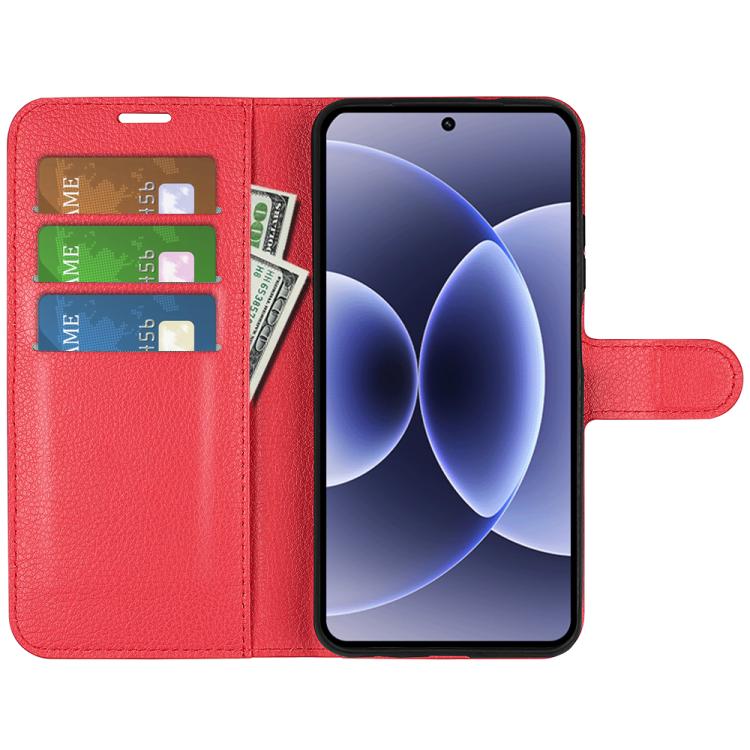 For Xiaomi 17 Litchi Texture Horizontal Flip Leather Phone Case with Holder