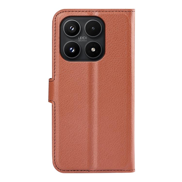 For Xiaomi 17 Litchi Texture Horizontal Flip Leather Phone Case with Holder