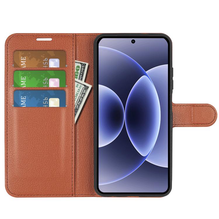 For Xiaomi 17 Litchi Texture Horizontal Flip Leather Phone Case with Holder