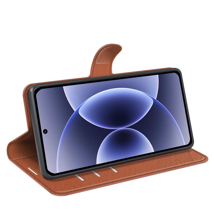 For Xiaomi 17 Litchi Texture Horizontal Flip Leather Phone Case with Holder