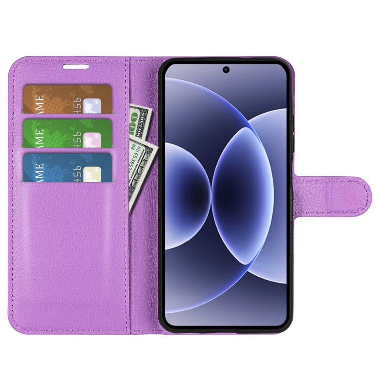 For Xiaomi 17 Litchi Texture Horizontal Flip Leather Phone Case with Holder