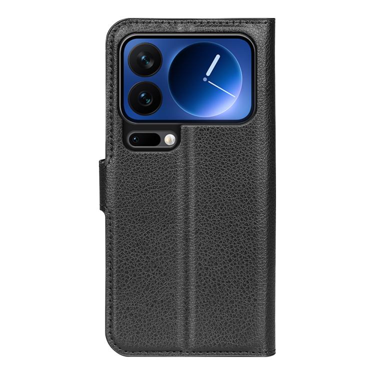 For Xiaomi 17 Pro Litchi Texture Horizontal Flip Leather Phone Case with Holder