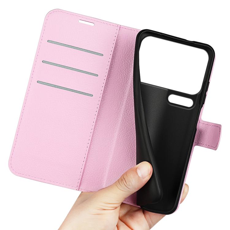 For Xiaomi 17 Pro Litchi Texture Horizontal Flip Leather Phone Case with Holder