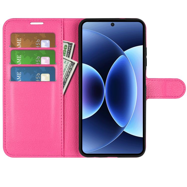 For Xiaomi 17 Pro Litchi Texture Horizontal Flip Leather Phone Case with Holder
