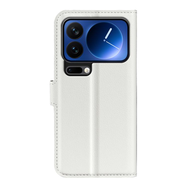 For Xiaomi 17 Pro Max Litchi Texture Horizontal Flip Leather Phone Case with Holder