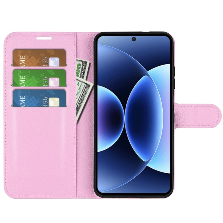For Xiaomi 17 Pro Max Litchi Texture Horizontal Flip Leather Phone Case with Holder