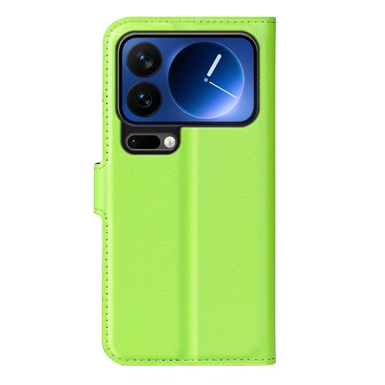 For Xiaomi 17 Pro Max Litchi Texture Horizontal Flip Leather Phone Case with Holder