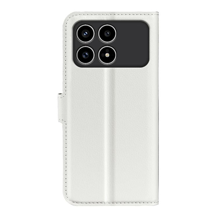 For Xiaomi Poco F8 Pro 5G Litchi Texture Horizontal Flip Leather Phone Case with Holder