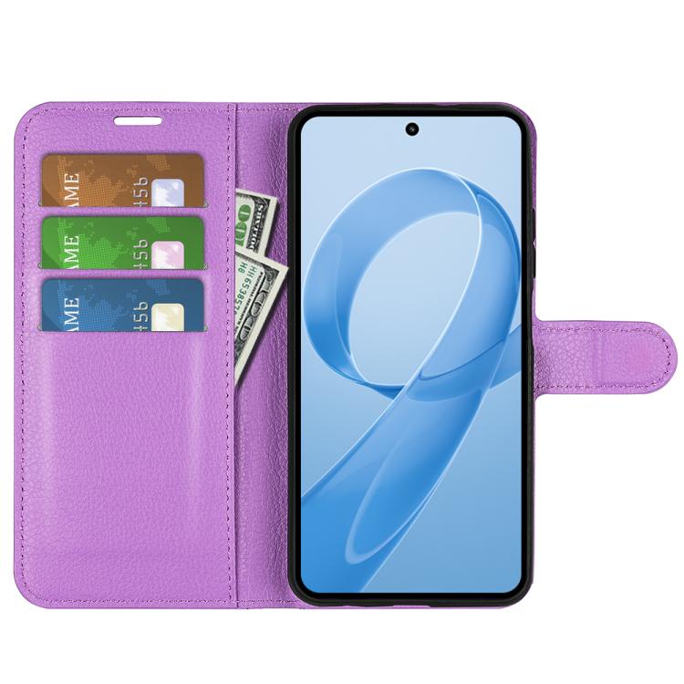 For Xiaomi Poco F8 Pro 5G Litchi Texture Horizontal Flip Leather Phone Case with Holder