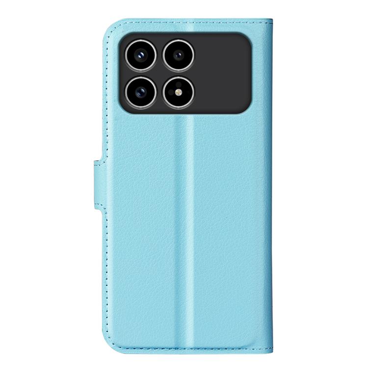 For Xiaomi Poco F8 Pro 5G Litchi Texture Horizontal Flip Leather Phone Case with Holder