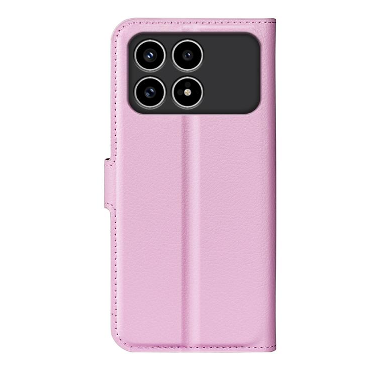 For Xiaomi Poco F8 Pro 5G Litchi Texture Horizontal Flip Leather Phone Case with Holder