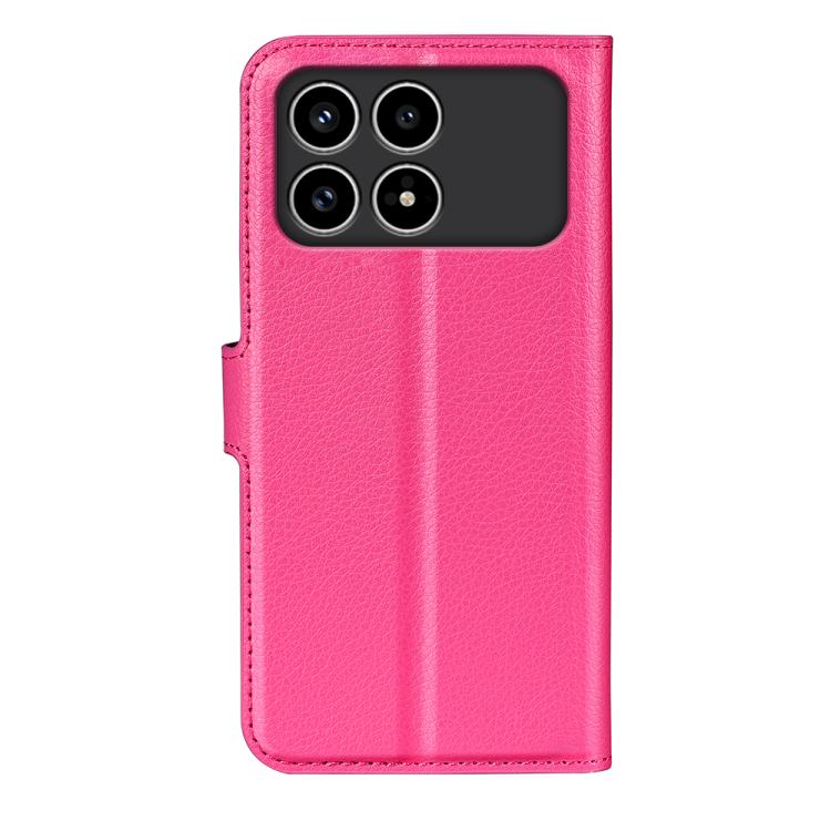 For Xiaomi Poco F8 Pro 5G Litchi Texture Horizontal Flip Leather Phone Case with Holder