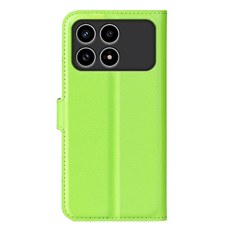 For Xiaomi Poco F8 Pro 5G Litchi Texture Horizontal Flip Leather Phone Case with Holder