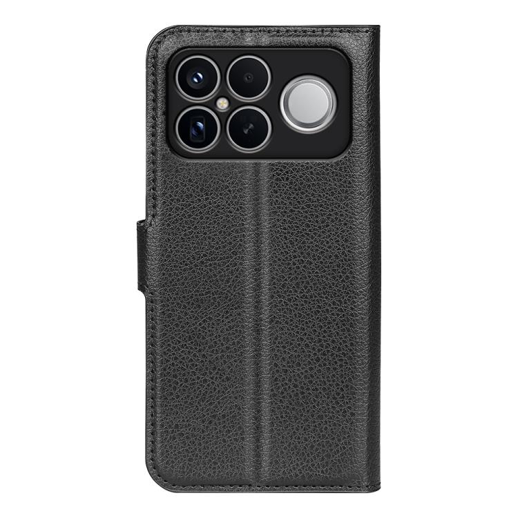 For Xiaomi Poco F8 Ultra 5G Litchi Texture Horizontal Flip Leather Phone Case with Holder