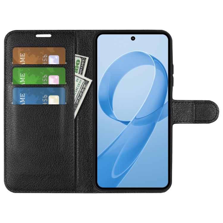 For Xiaomi Poco F8 Ultra 5G Litchi Texture Horizontal Flip Leather Phone Case with Holder