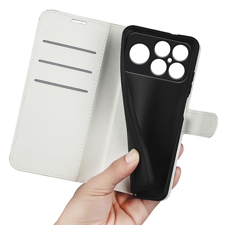 For Xiaomi Poco F8 Ultra 5G Litchi Texture Horizontal Flip Leather Phone Case with Holder