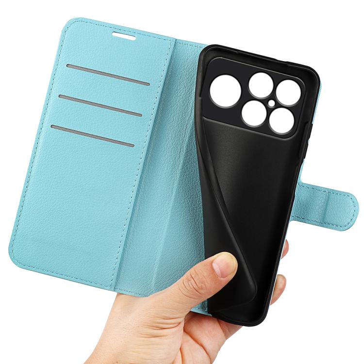For Xiaomi Poco F8 Ultra 5G Litchi Texture Horizontal Flip Leather Phone Case with Holder
