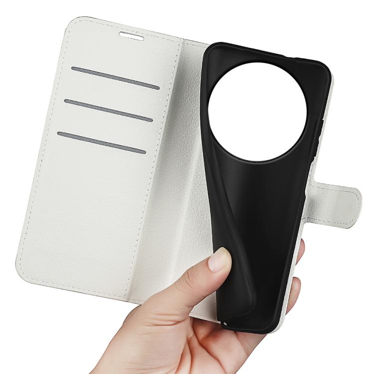 For Xiaomi 17 Ultra Litchi Texture Horizontal Flip Leather Phone Case with Holder