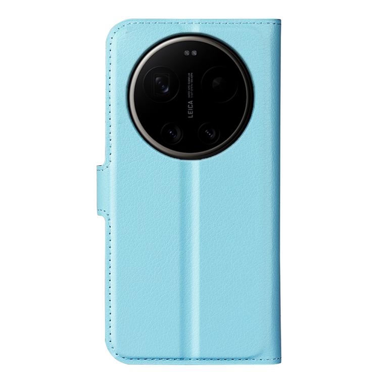 For Xiaomi 17 Ultra Litchi Texture Horizontal Flip Leather Phone Case with Holder