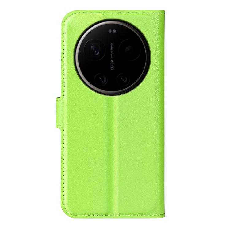 For Xiaomi 17 Ultra Litchi Texture Horizontal Flip Leather Phone Case with Holder