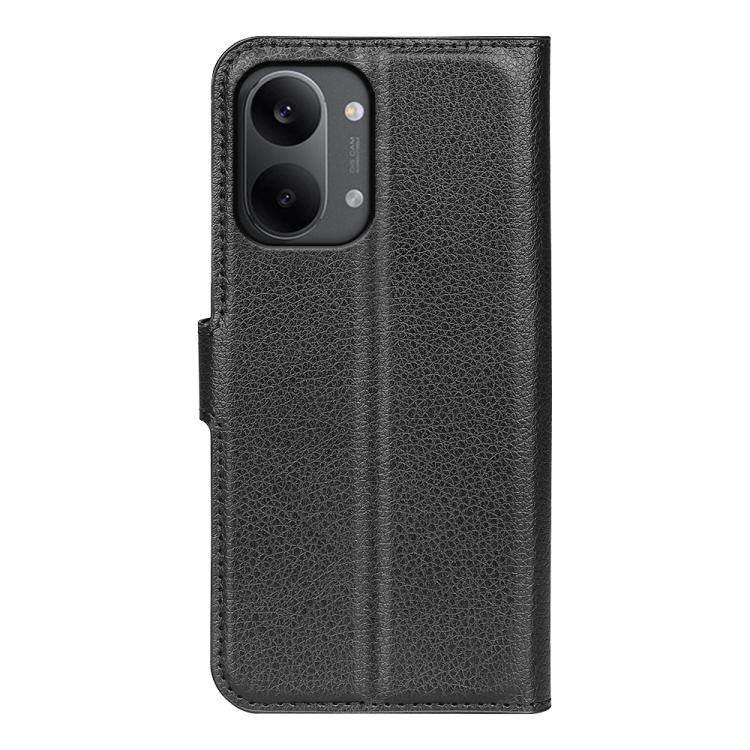 For Redmi Turbo 5 Max / Poco X8 Pro Max Litchi Texture Horizontal Flip Leather Phone Case with Holder