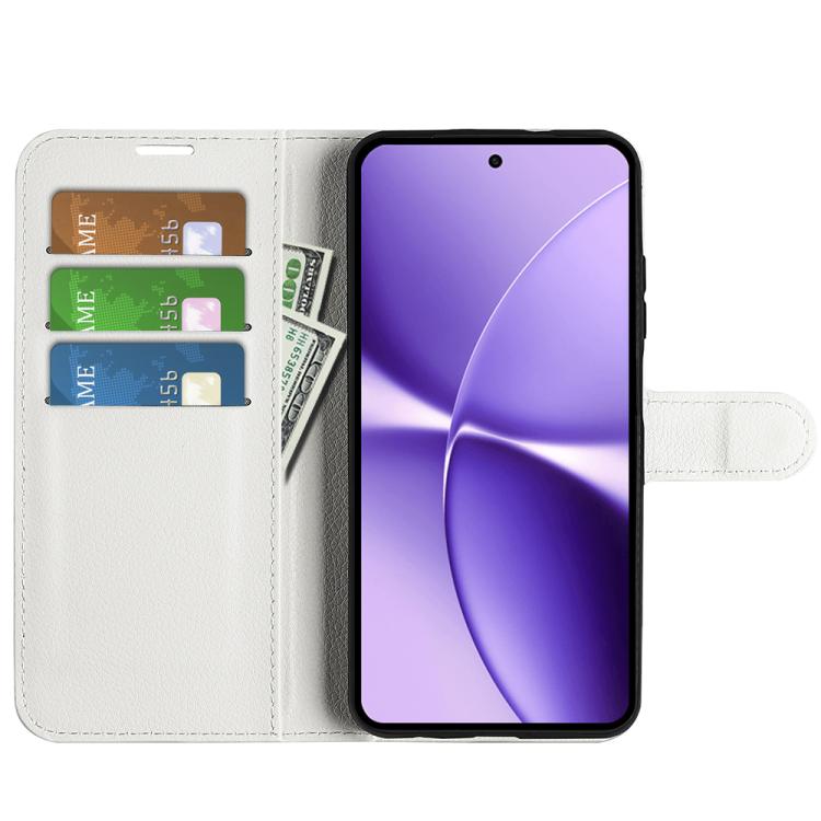 For Redmi Turbo 5 Max / Poco X8 Pro Max Litchi Texture Horizontal Flip Leather Phone Case with Holder