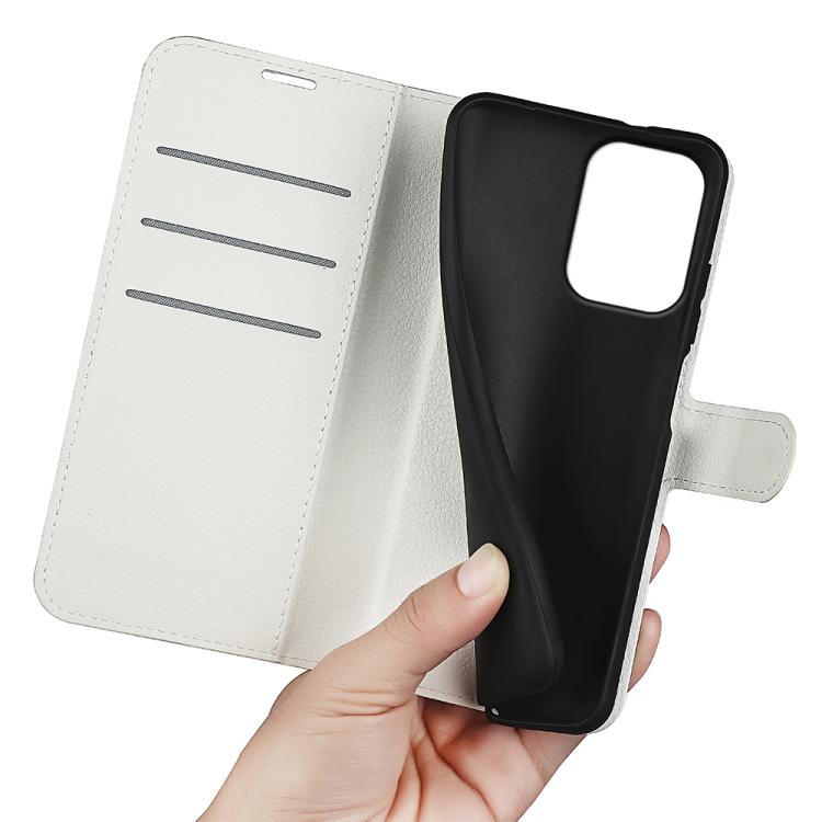 For Redmi Turbo 5 Max / Poco X8 Pro Max Litchi Texture Horizontal Flip Leather Phone Case with Holder
