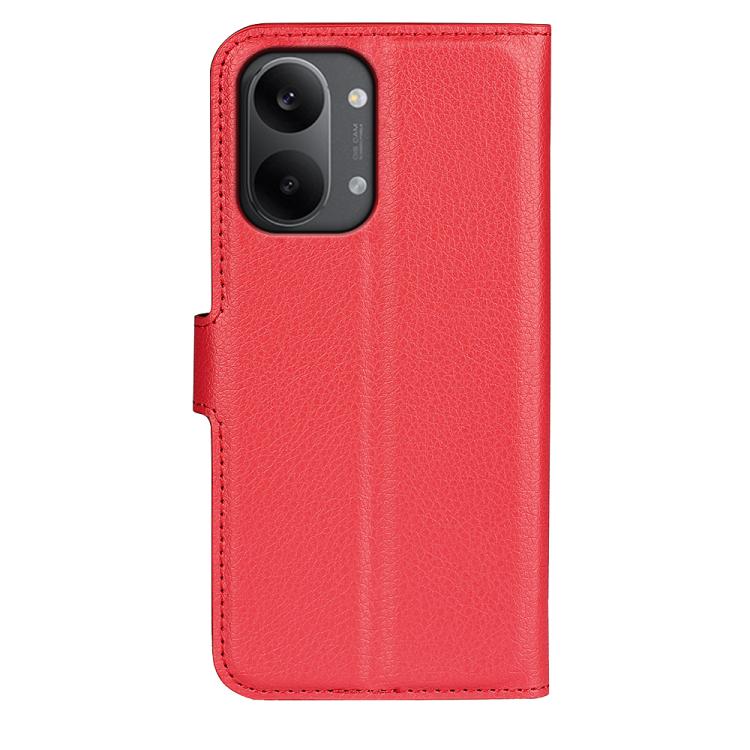 For Redmi Turbo 5 Max / Poco X8 Pro Max Litchi Texture Horizontal Flip Leather Phone Case with Holder