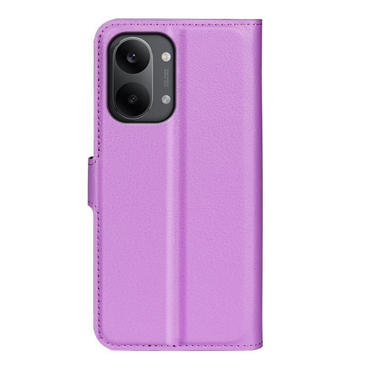 For Redmi Turbo 5 Max / Poco X8 Pro Max Litchi Texture Horizontal Flip Leather Phone Case with Holder