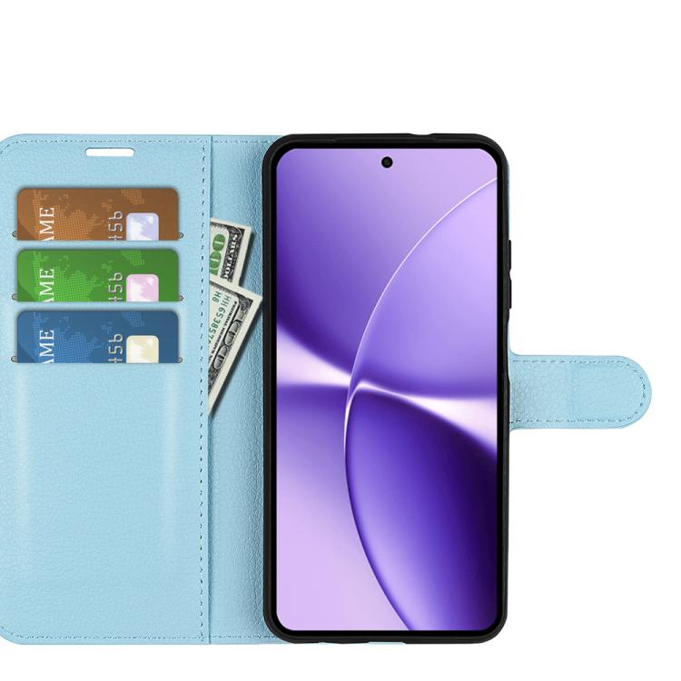 For Redmi Turbo 5 Max / Poco X8 Pro Max Litchi Texture Horizontal Flip Leather Phone Case with Holder
