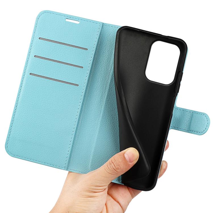 For Redmi Turbo 5 Max / Poco X8 Pro Max Litchi Texture Horizontal Flip Leather Phone Case with Holder