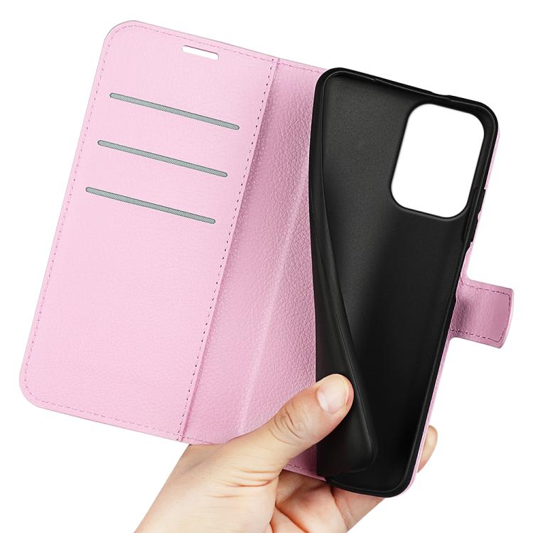 For Redmi Turbo 5 Max / Poco X8 Pro Max Litchi Texture Horizontal Flip Leather Phone Case with Holder