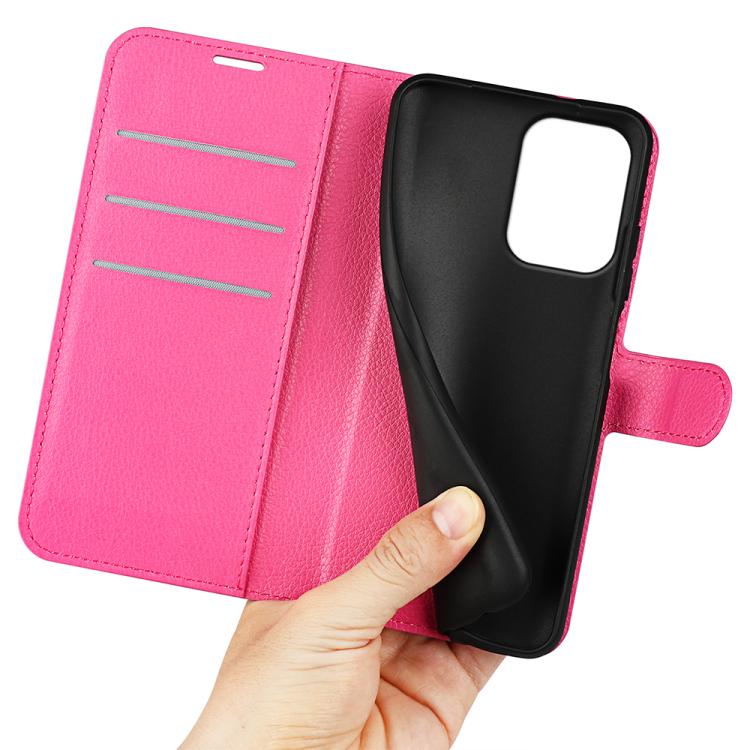 For Redmi Turbo 5 Max / Poco X8 Pro Max Litchi Texture Horizontal Flip Leather Phone Case with Holder