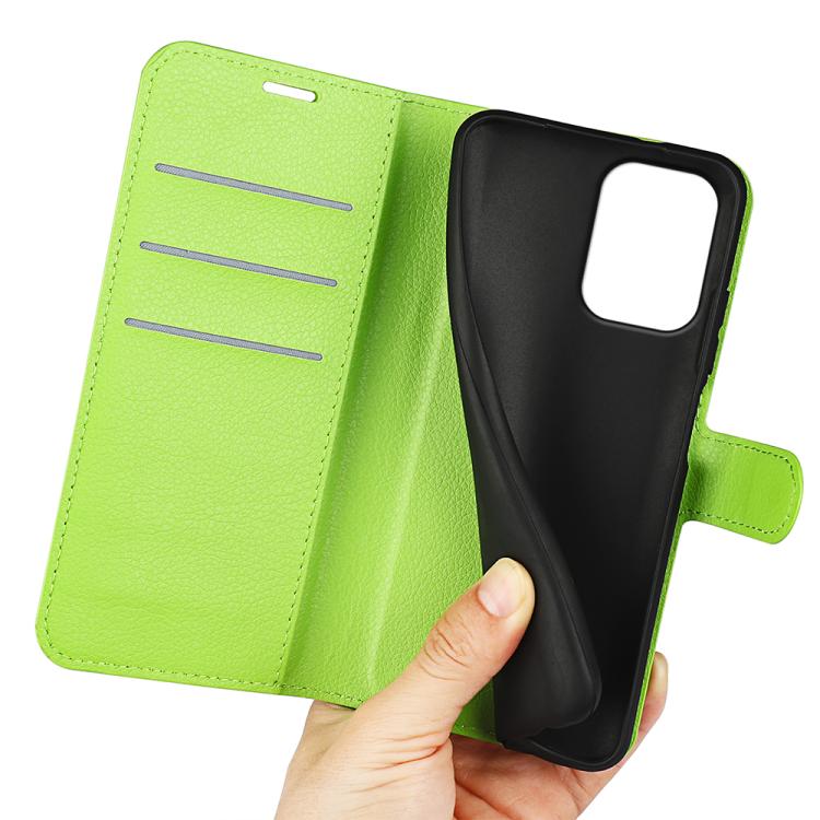 For Redmi Turbo 5 Max / Poco X8 Pro Max Litchi Texture Horizontal Flip Leather Phone Case with Holder