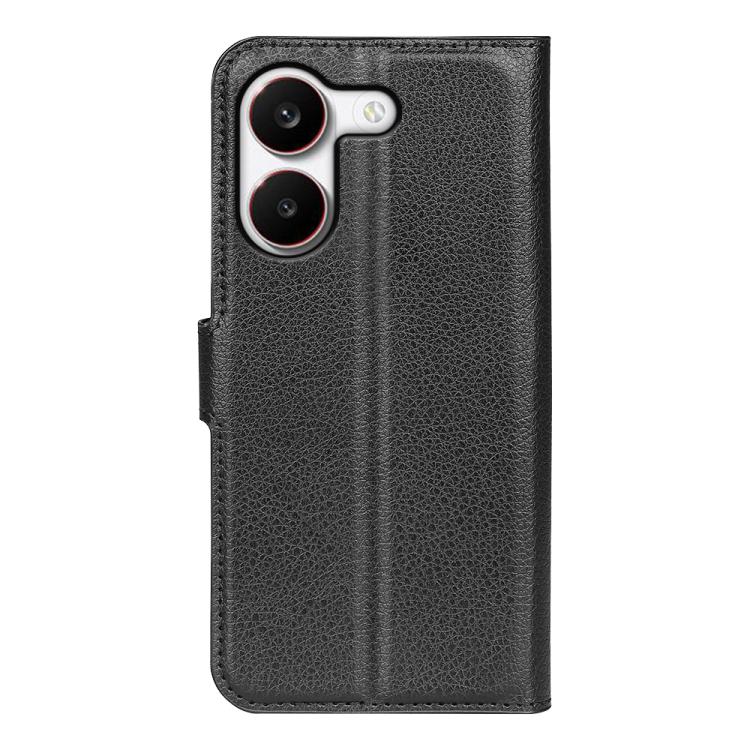 For Redmi Turbo 5 5G / Poco X8 Pro 5G Litchi Texture Horizontal Flip Leather Phone Case with Holder