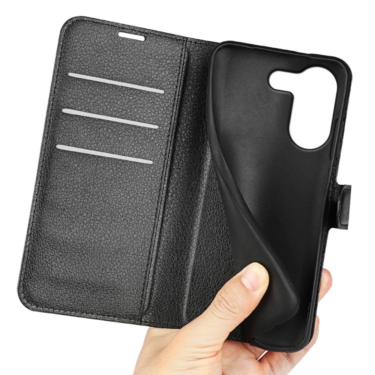 For Redmi Turbo 5 5G / Poco X8 Pro 5G Litchi Texture Horizontal Flip Leather Phone Case with Holder