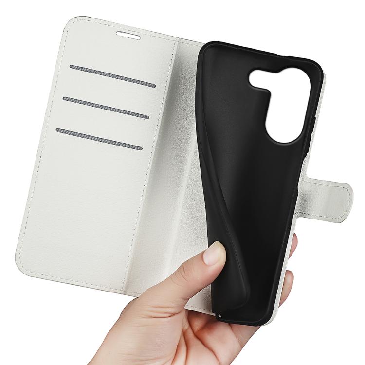 For Redmi Turbo 5 5G / Poco X8 Pro 5G Litchi Texture Horizontal Flip Leather Phone Case with Holder