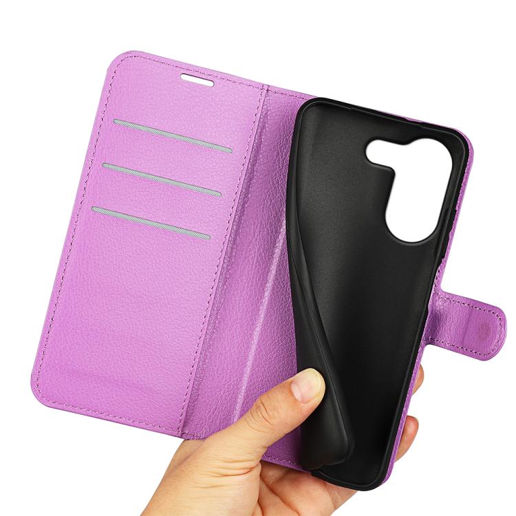 For Redmi Turbo 5 5G / Poco X8 Pro 5G Litchi Texture Horizontal Flip Leather Phone Case with Holder