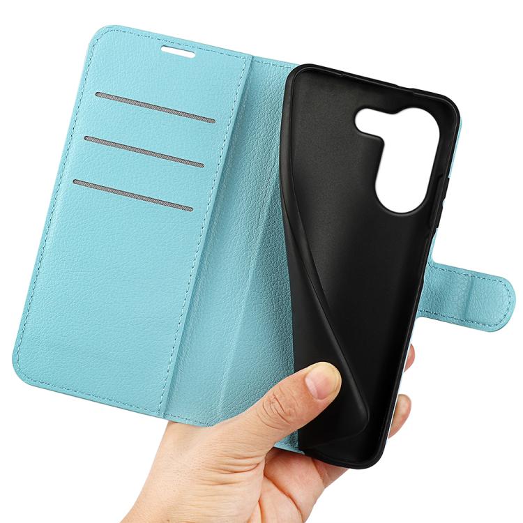 For Redmi Turbo 5 5G / Poco X8 Pro 5G Litchi Texture Horizontal Flip Leather Phone Case with Holder