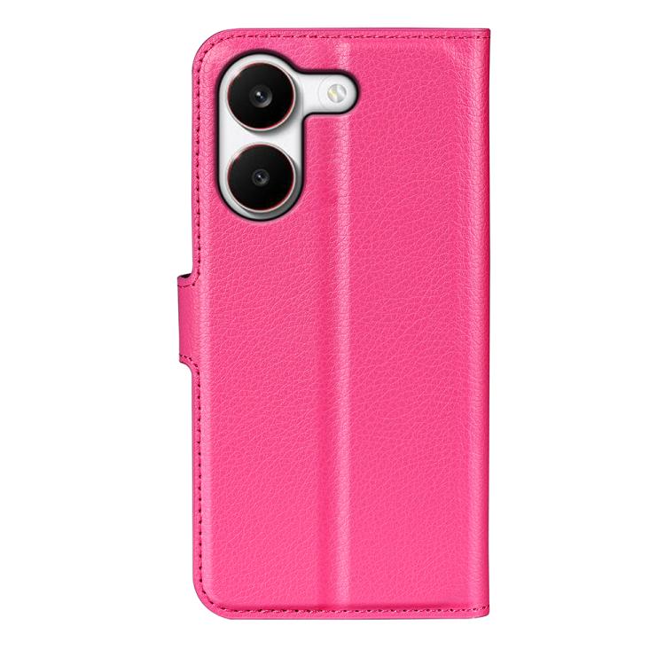 For Redmi Turbo 5 5G / Poco X8 Pro 5G Litchi Texture Horizontal Flip Leather Phone Case with Holder