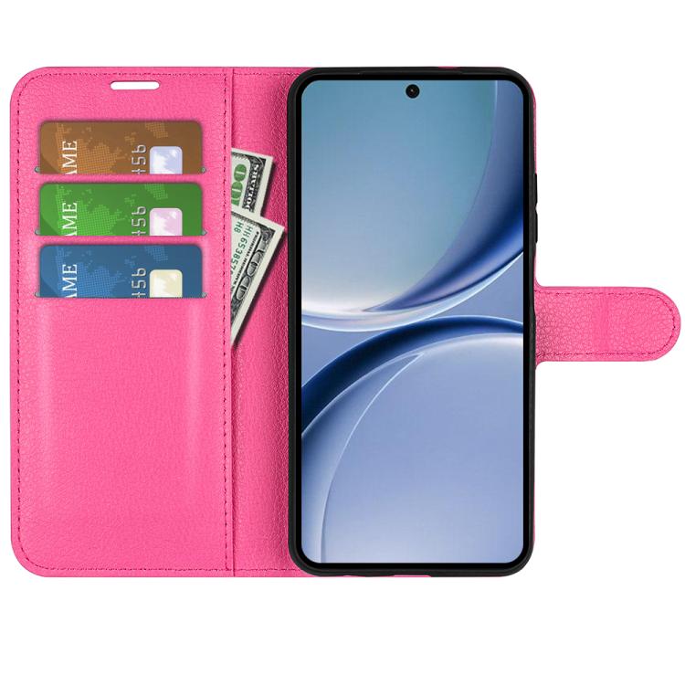 For Redmi Turbo 5 5G / Poco X8 Pro 5G Litchi Texture Horizontal Flip Leather Phone Case with Holder
