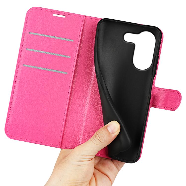 For Redmi Turbo 5 5G / Poco X8 Pro 5G Litchi Texture Horizontal Flip Leather Phone Case with Holder