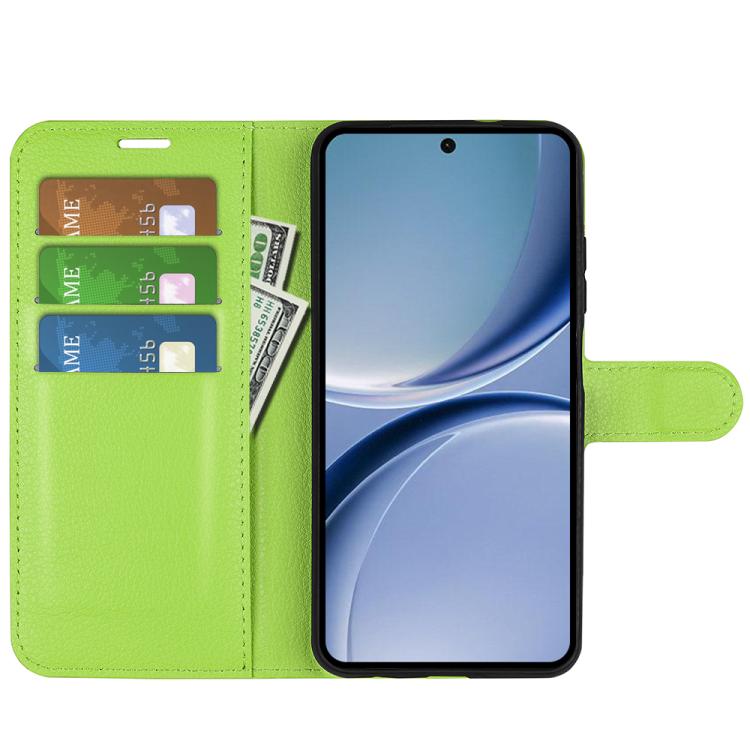 For Redmi Turbo 5 5G / Poco X8 Pro 5G Litchi Texture Horizontal Flip Leather Phone Case with Holder