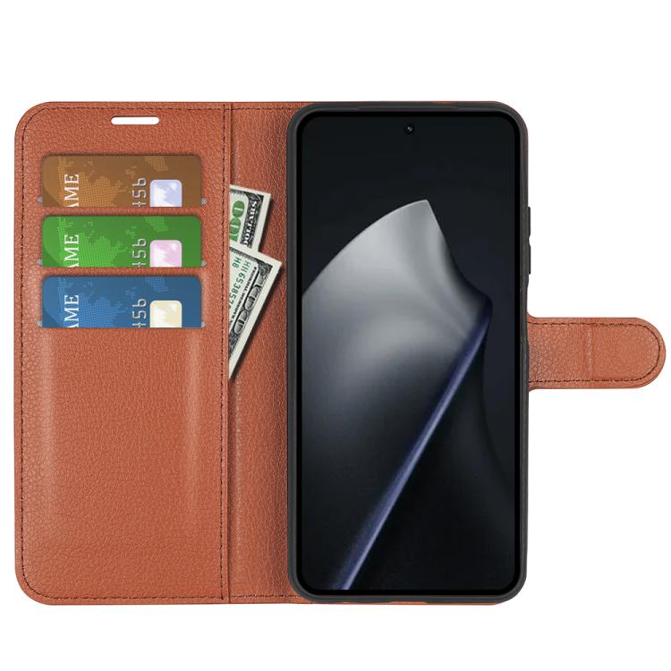 For Xiaomi 17T Litchi Texture Horizontal Flip Leather Phone Case with Holder