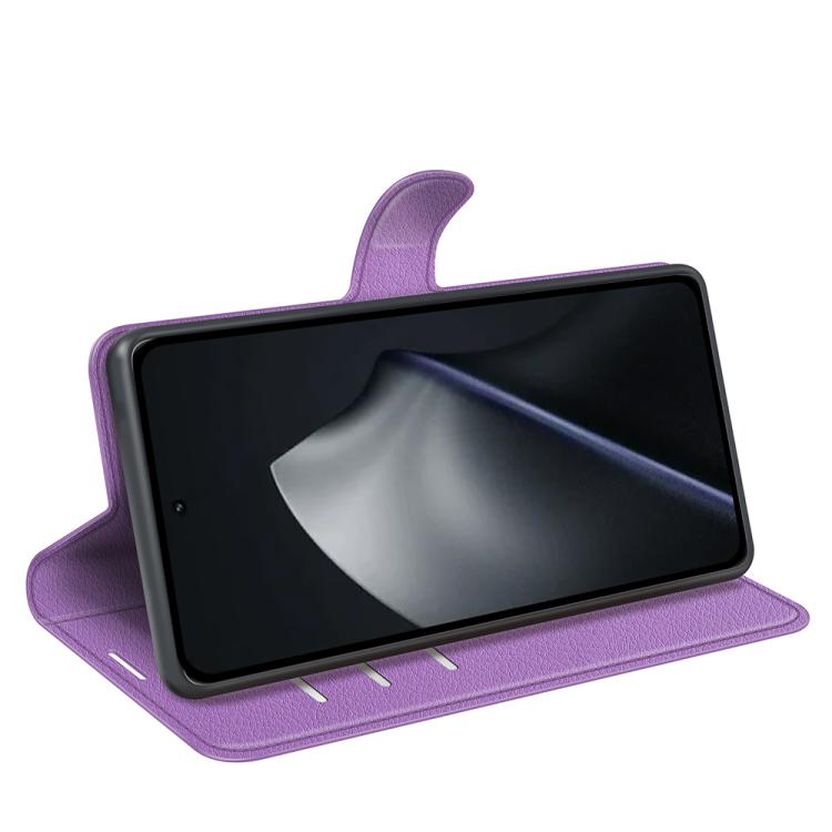 For Xiaomi 17T Litchi Texture Horizontal Flip Leather Phone Case with Holder