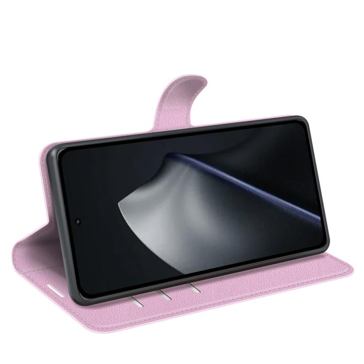 For Xiaomi 17T Litchi Texture Horizontal Flip Leather Phone Case with Holder