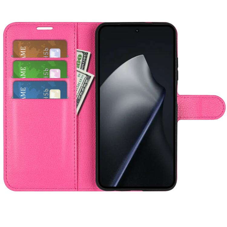 For Xiaomi 17T Litchi Texture Horizontal Flip Leather Phone Case with Holder